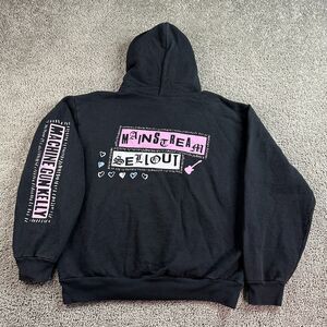 Machine Gun Kelly MGK Mainstream Sell Out Hoodie Mens Large Black Album Merch